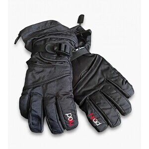 HEAD Ski Gloves Youth L Black Kids Snow Gloves Insulated L/G Winter